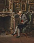 Henri-Pierre Danloux The Baron de Besenval in his Study oil painting reproduction